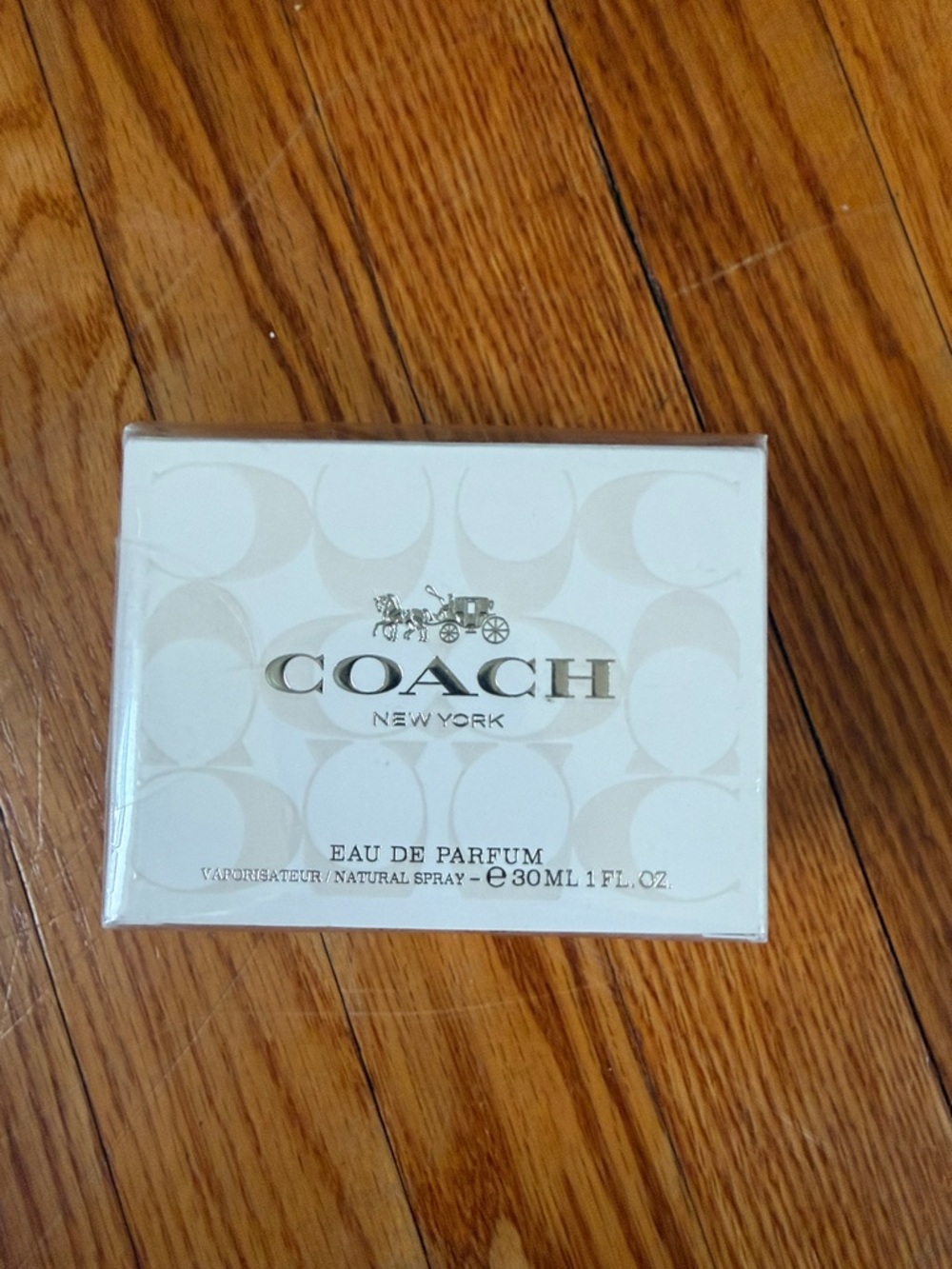 Coach White & Gold Eau de Parfum Box